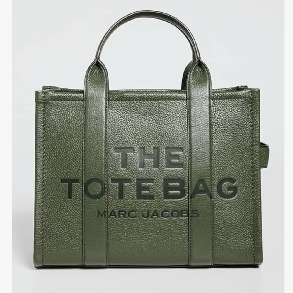 Genuine Marc Jacobs Women The small tote - Bronze Green.
